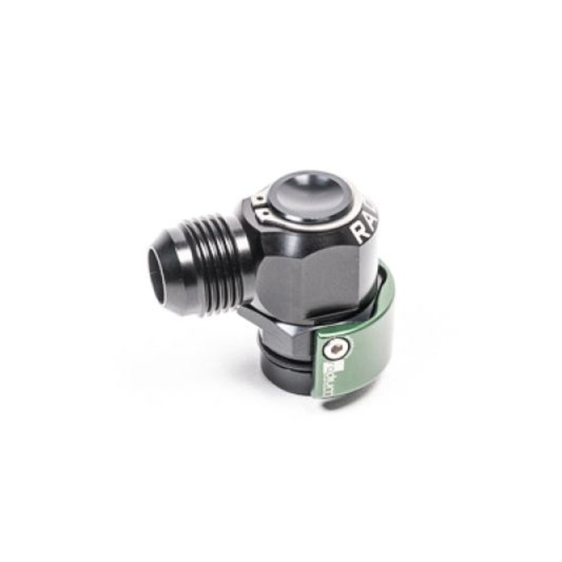 Radium V2 Quick Connect 19mm Male to 10AN Male 90 Degree