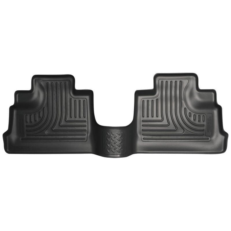 Husky Liners 11-12 Jeep Wrangler Unlimited (4 Door) WeatherBeater 2nd Row Black Floor Liners