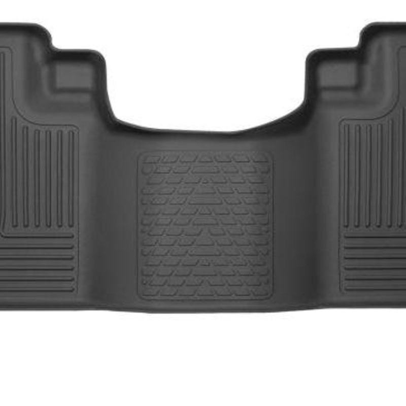 Husky Liners 2016 Nissan Titan XD Crew Cab WeatherBeater 2nd Row Black Floor Liners