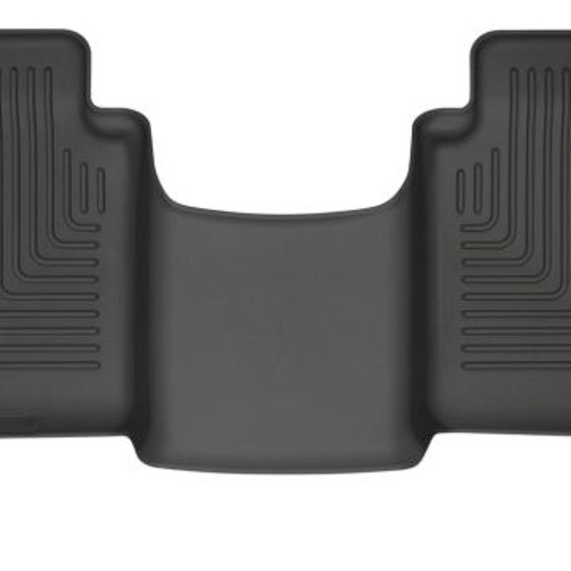Husky Liners 2019 Ford Ranger SuperCrew WeatherBeater 2nd Row Black Floor Liners