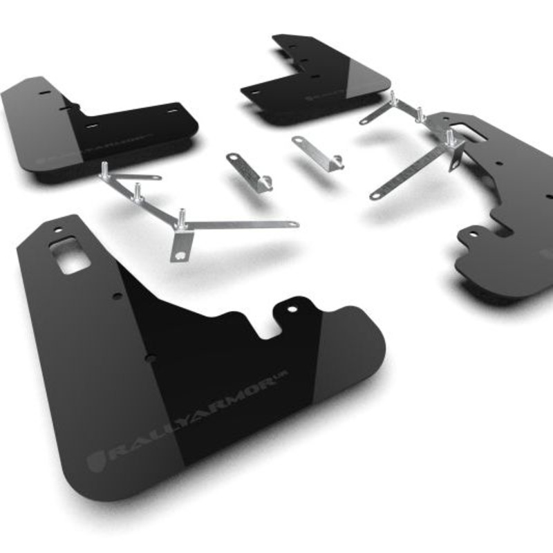 Rally Armor 22-25 Subaru BRZ / Toyota GR86 Black UR Mud Flap w/Dark Grey Logo
