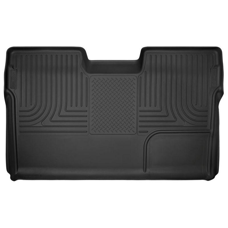Husky Liners 09-14 Ford F-150 SuperCrew Cab X-Act Contour Second Row Seat Floor Liner - Black