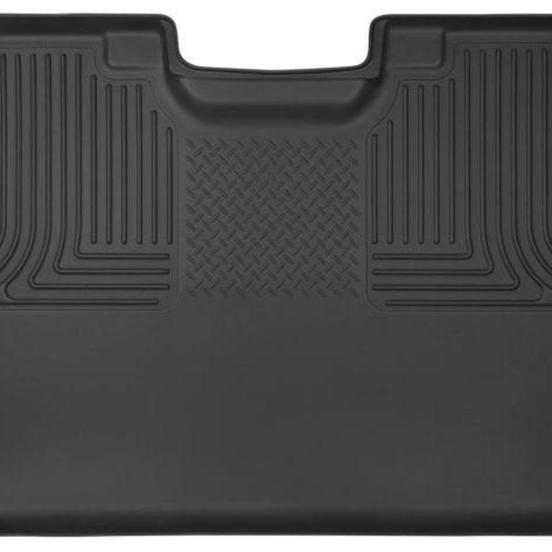 Husky Liners 15-17 Ford F-150 SuperCrew X-Act Contour Black 2nd Seat Floor Liners (Full Coverage)