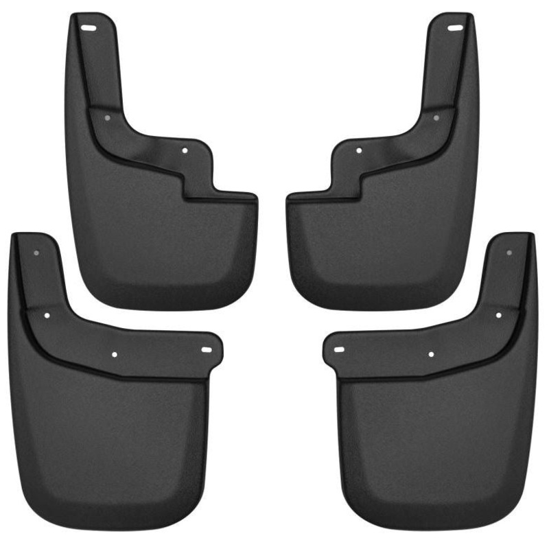 Husky Liners 15-22 Chevy Colorado w/o Flares (Excl. ZR2) Front and Rear Mud Guards - Black