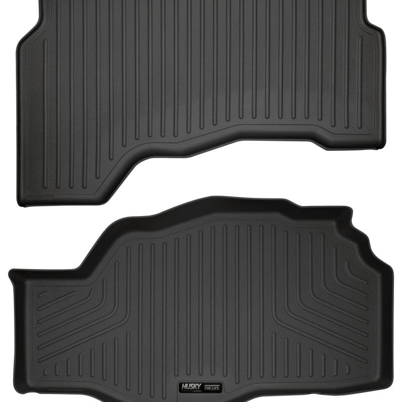 Husky Liners 2013-2016 Ford Fusion S Hybrid /SE Hybrid WeatherBeater Black Trunk Liner