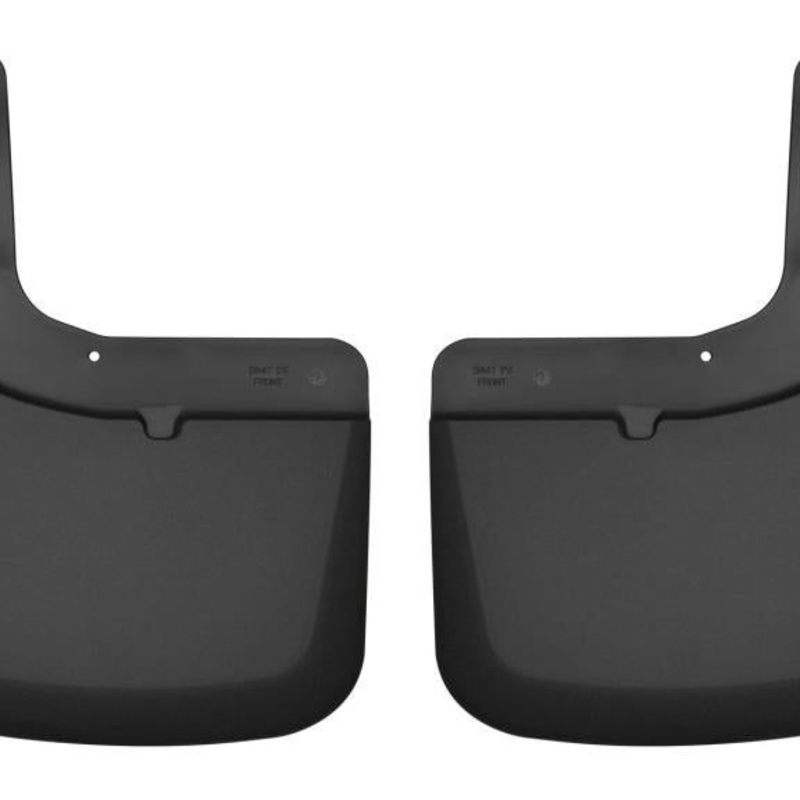 Husky Liners 2017 Ford F-250 / F-350 Super Duty Black Front Mud Guards (w/Flares)
