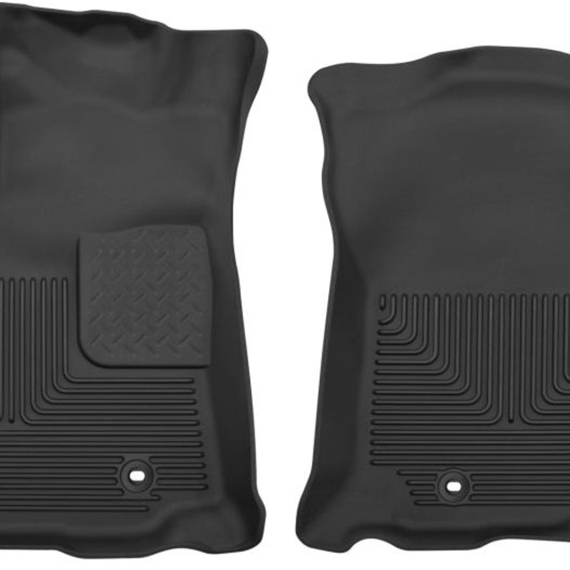 Husky Liners 2018 Toyota Tacoma Crew/Extended Cab X-Act Contour Black Front Floor Liners
