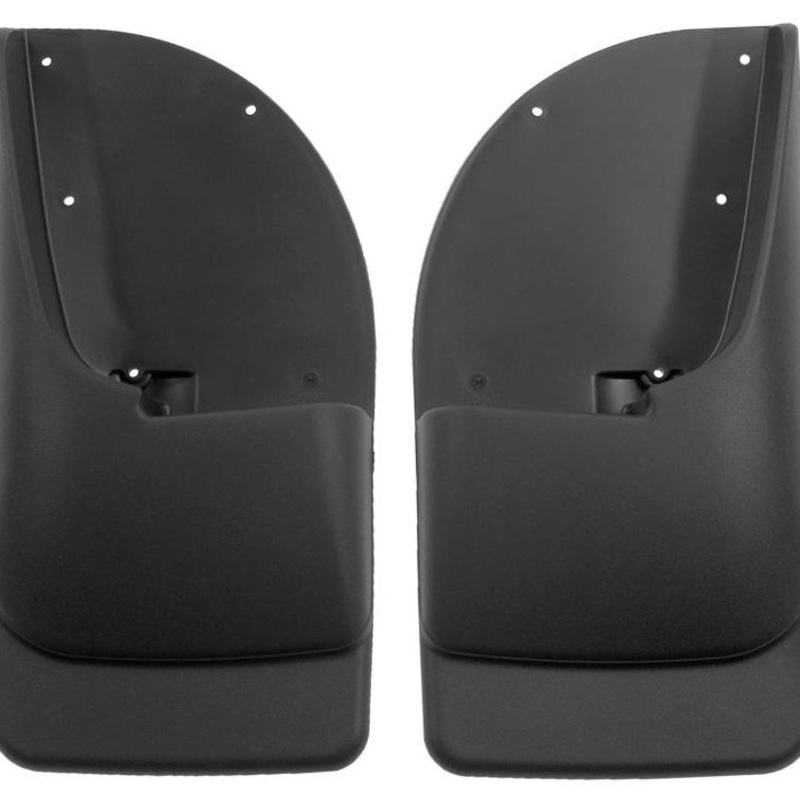 Husky Liners 99-09 Ford F-250/F-350 SuperDuty Custom-Molded Rear Mud Guards (w/o Flares)