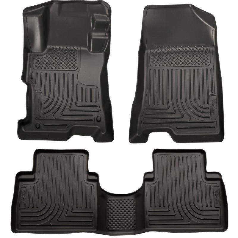 Husky Liners 11-12 Hyundai Sonata WeatherBeater Combo Black Floor Liners
