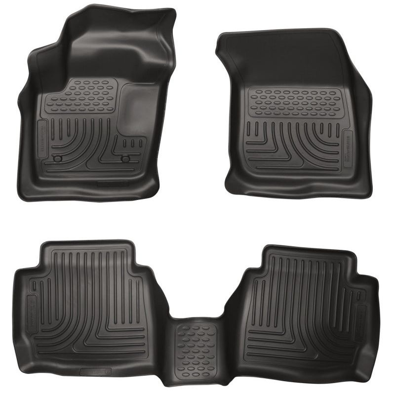 Husky Liners 13-16 Ford Fusion WeatherBeater Combo Black Floor Liners