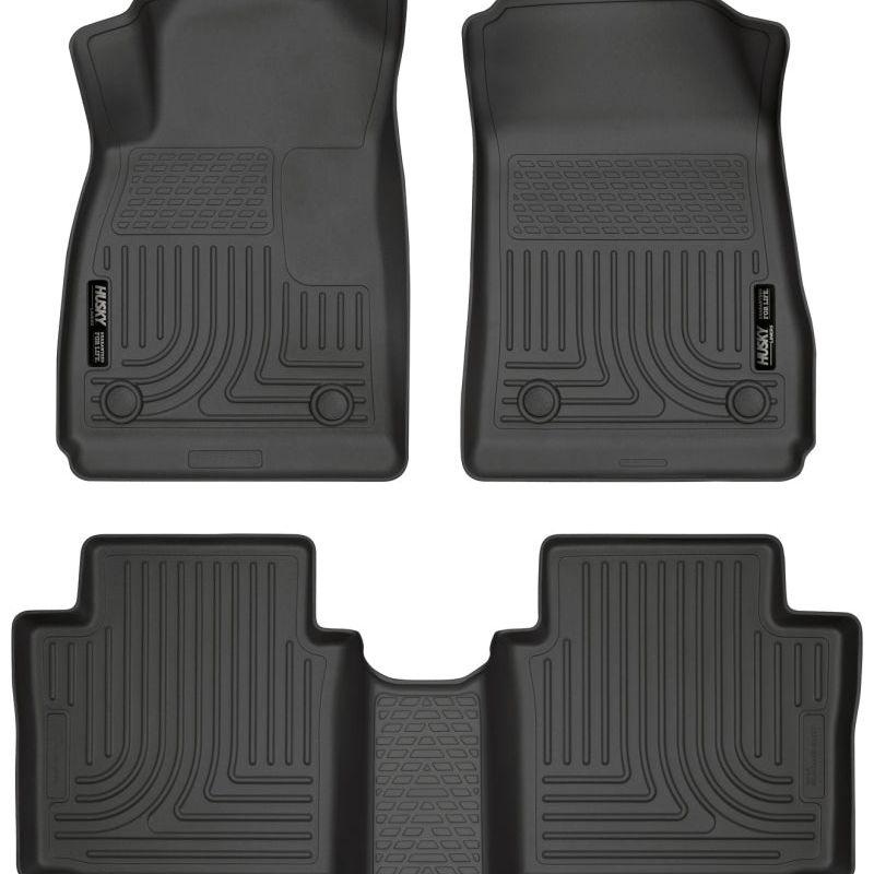 Husky Liners 14 Chevrolet Impala Weatherbeater Black Front & 2nd Seat Floor Liners