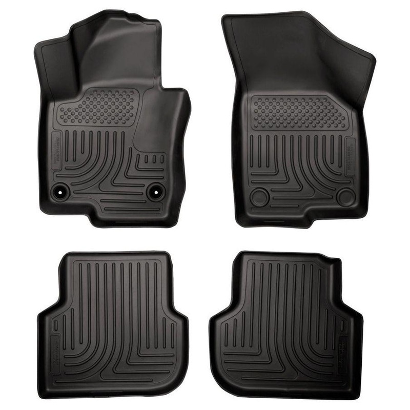 Husky Liners 2011 Volkswagen Jetta (Sedan) WeatherBeater Combo Black Floor Liners