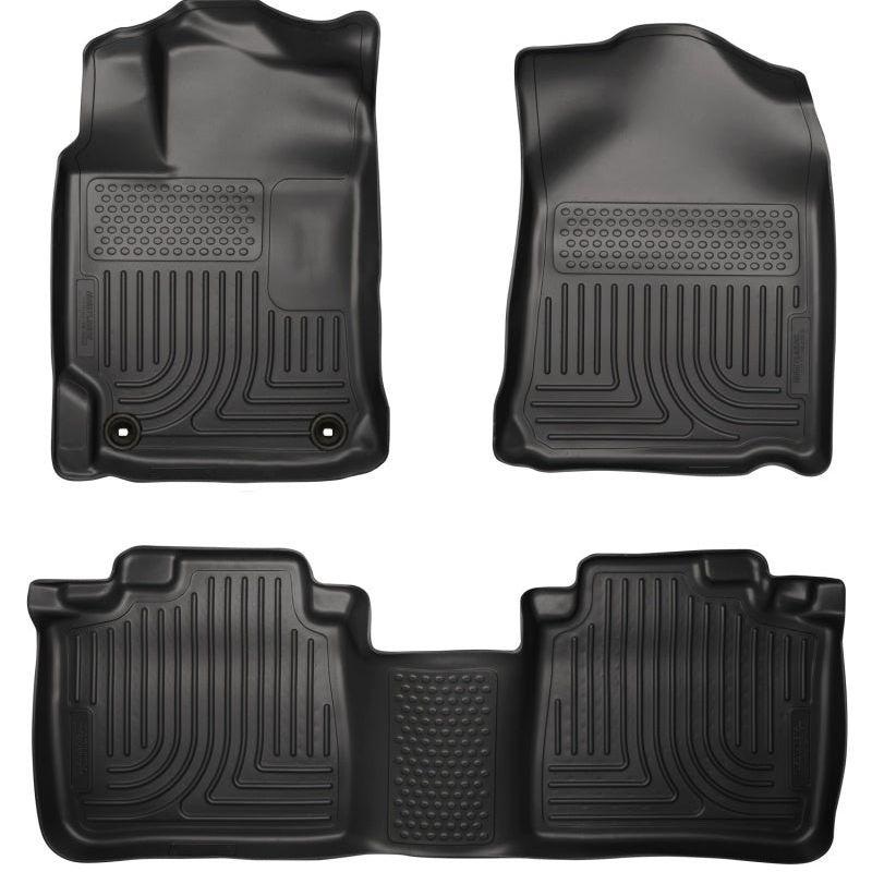 Husky Liners 2012 Toyota Camry WeatherBeater Combo Black Floor Liners