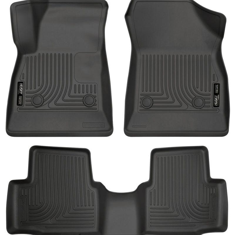 Husky Liners 2016-2017 Chevrolet Cruze WeatherBeater Combo Floor Liners - Black