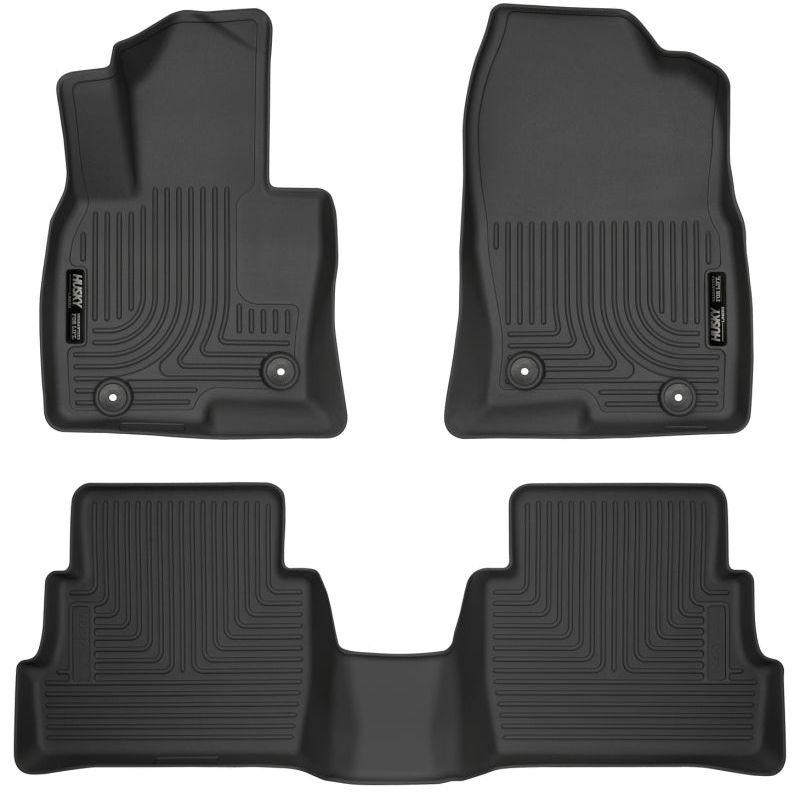 Husky Liners 2017 Mazda CX-5 Weatherbeater Black Front & 2nd Seat Floor Liners