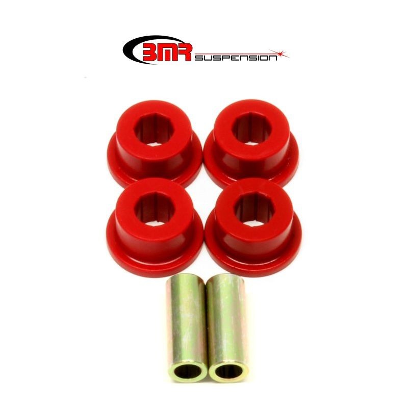 BMR 10-15 5th Gen Camaro Rear Outer Trailing Arm Bushing Kit - Red