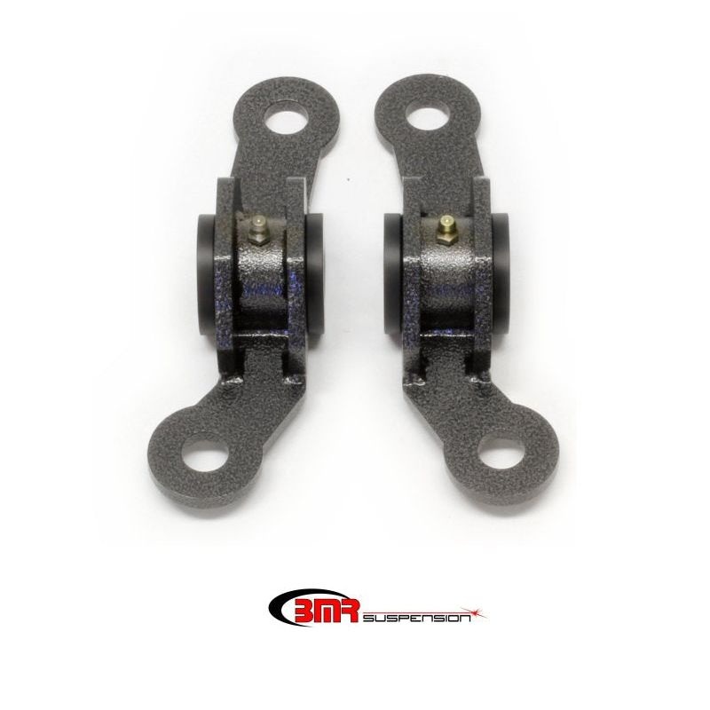 BMR 10-15 5th Gen Camaro Rear Upper Control Arm Bushing Kit (Delrin) - Black Hammertone