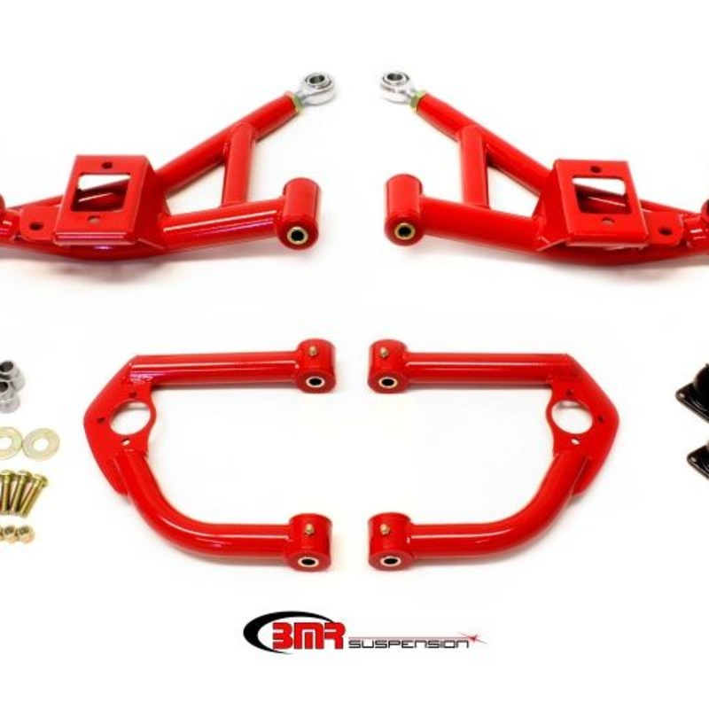 BMR 93-02 F-Body Upper And Lower A-Arm Kit - Red