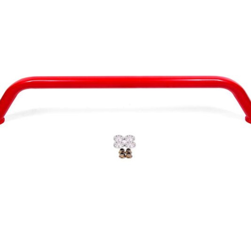 BMR 08-18 Dodge Challenger Rear Strut Tower Brace - Red