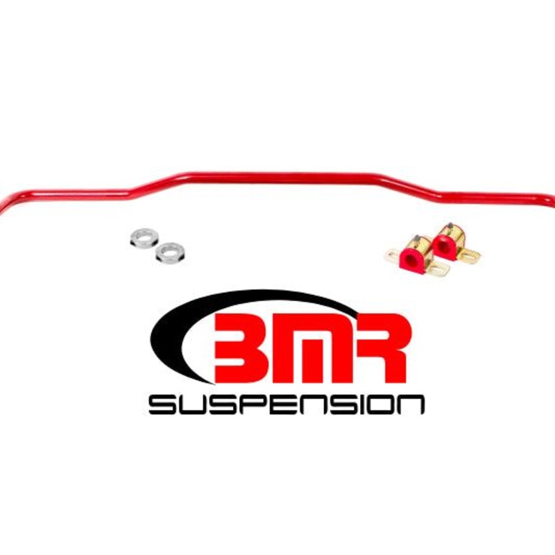 BMR 15-17 S550 Mustang Rear Hollow 25mm 3-Hole Adj. Sway Bar Kit - Red