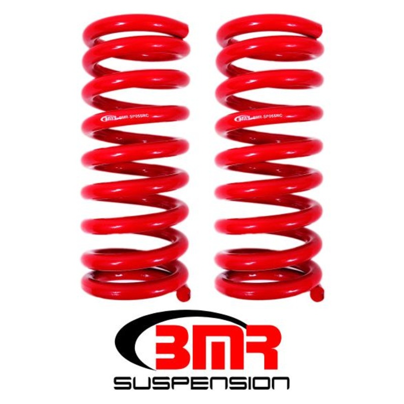 BMR 67-69 1st Gen F-Body Small Block Front Lowering Springs - Red