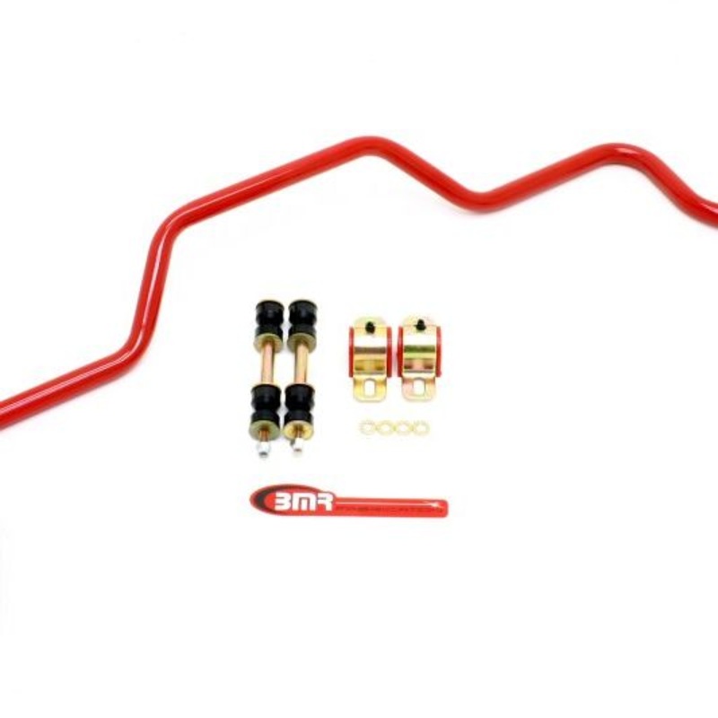 BMR 82-02 3rd Gen F-Body Rear Hollow 25mm Sway Bar Kit w/ Bushings - Red
