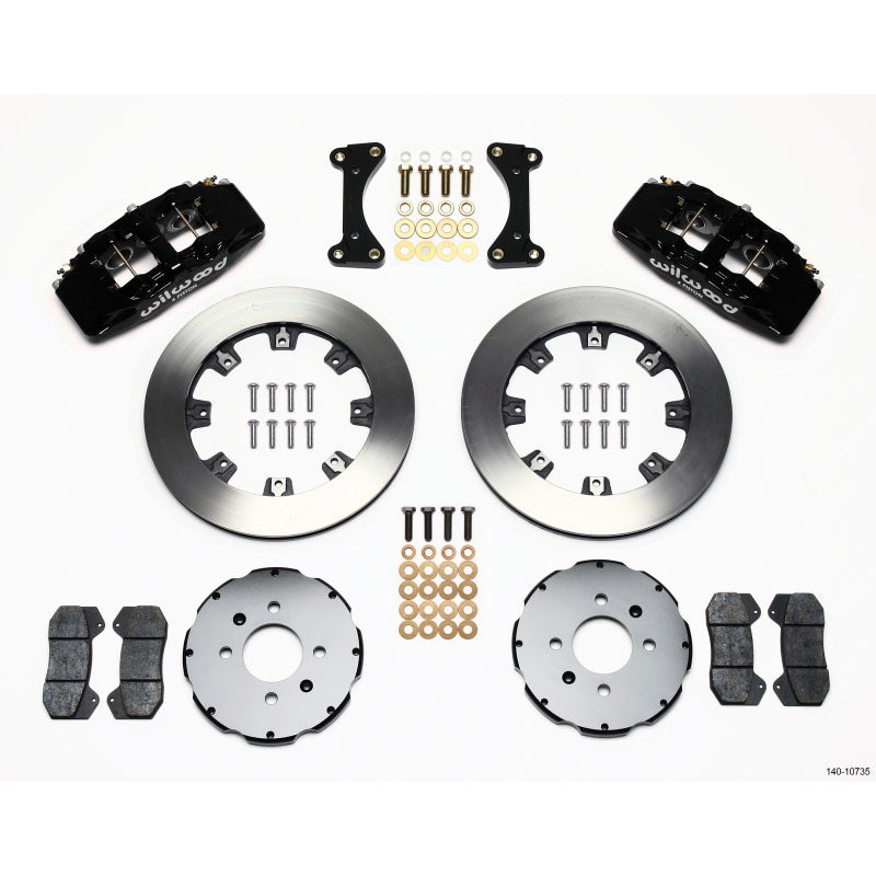Wilwood Dynapro 6 Front Hat Kit 12.19in 94-01 Honda/Acura w/262mm Disc