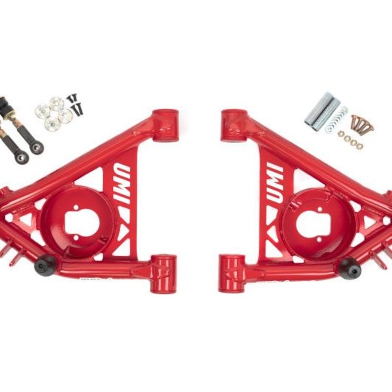 UMI Performance 82-92 F-Body 78-88 G-Body S10 Tubular Front Lower A-Arms Poly