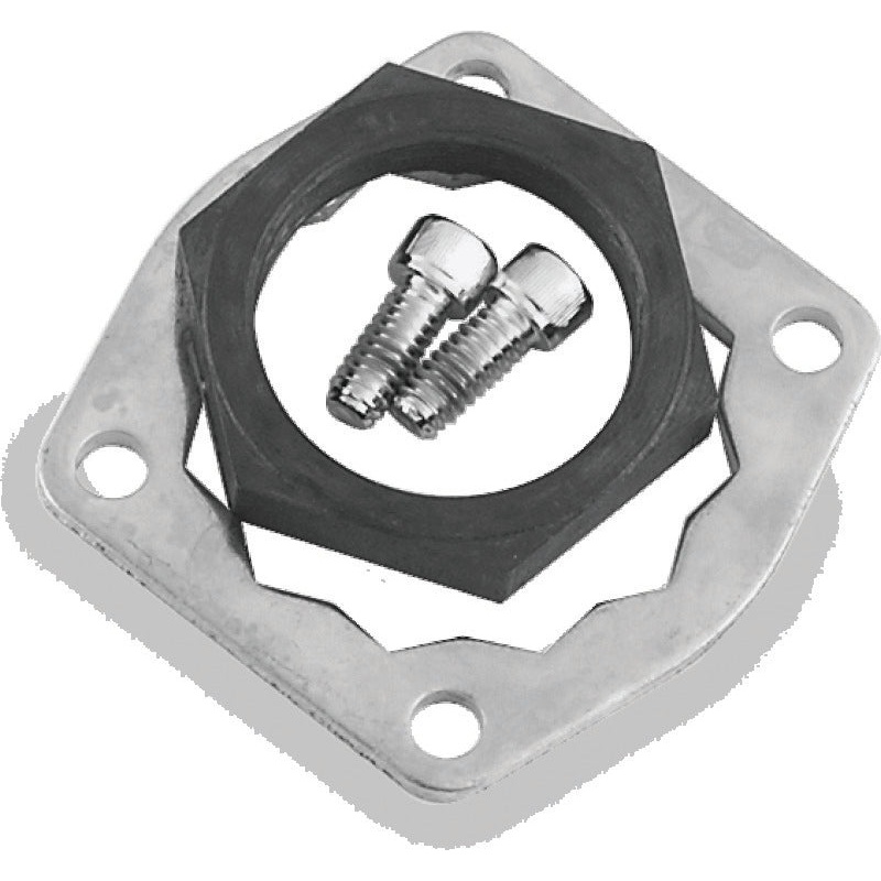 Twin Power 92-06 Big Twin and XL Except 06 Dyna Transmission Nut and Lockplate Kit